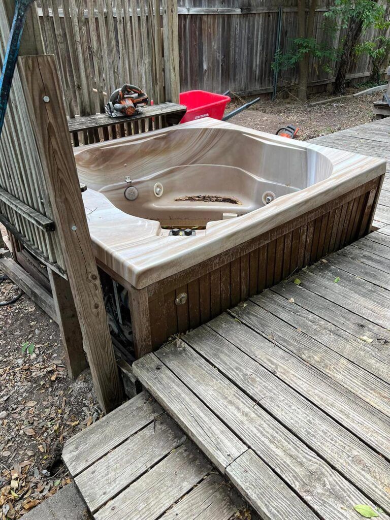 Hot Tub Removal
