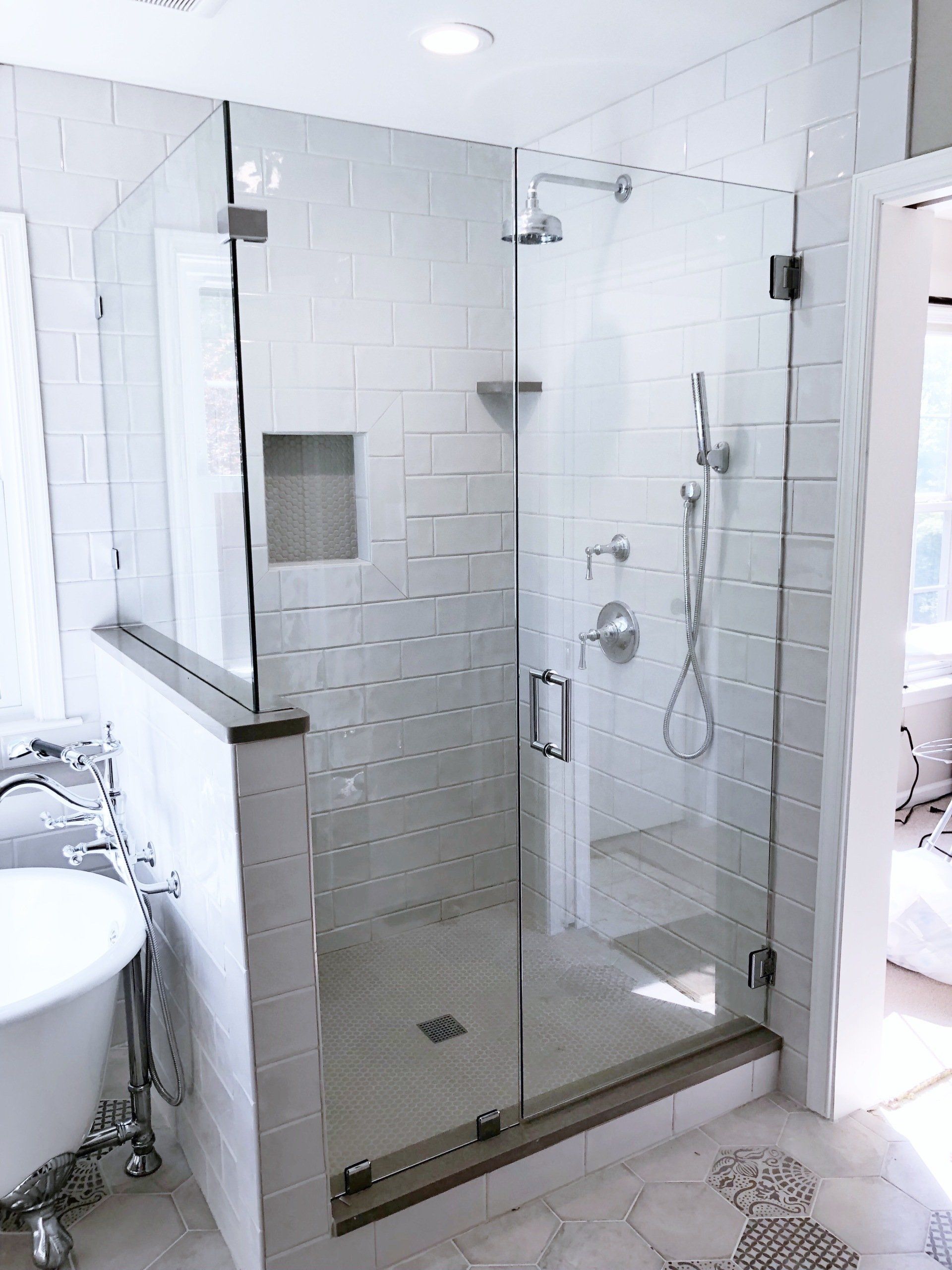 frameless showers
