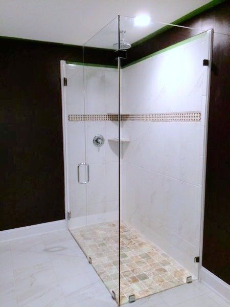 frameless showers