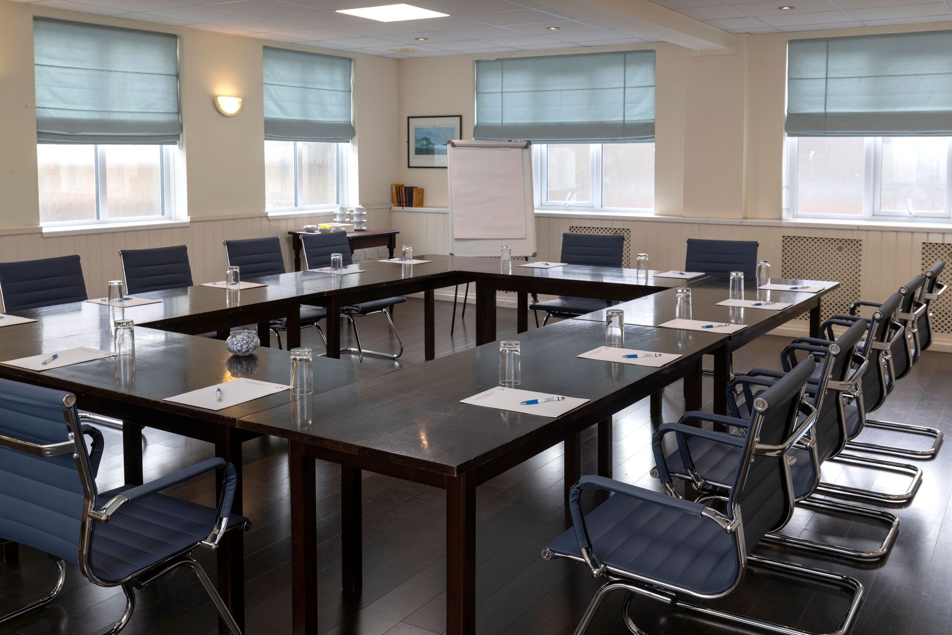 The Hood Room set up for training