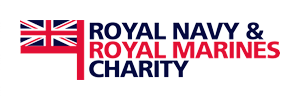 The logo for the royal navy and royal marines charity