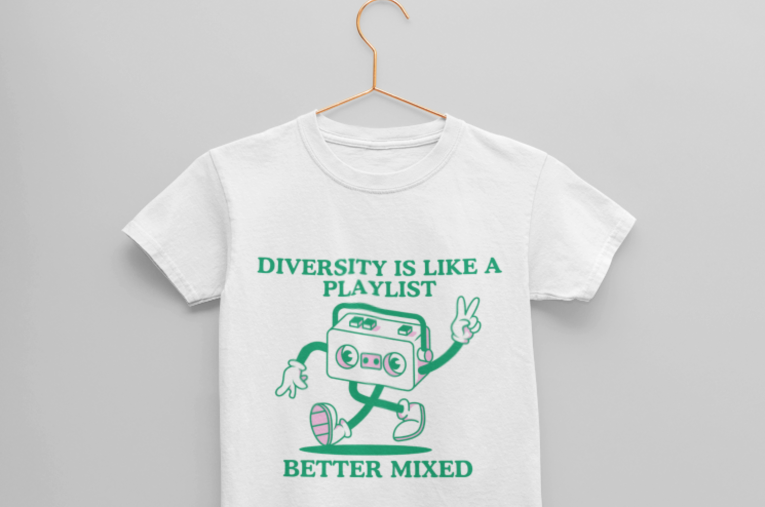 Diverse Playlist Tee