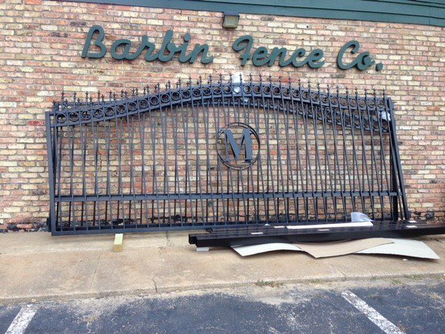 Metal Fence Services — Level Spear Fence in Tyler, TX