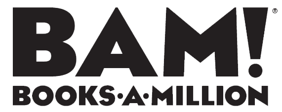 BAM! Books-A-Million logo in bold black text on white background