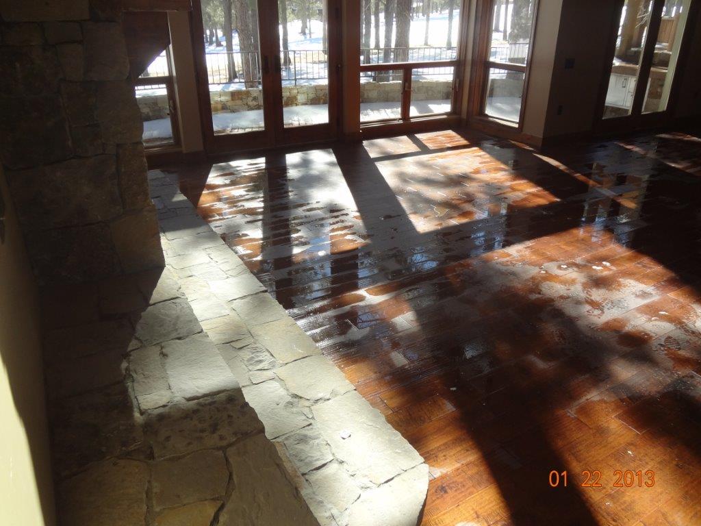 Home Restoration — Restored Wooden Floor in Flagstaff, AZ
