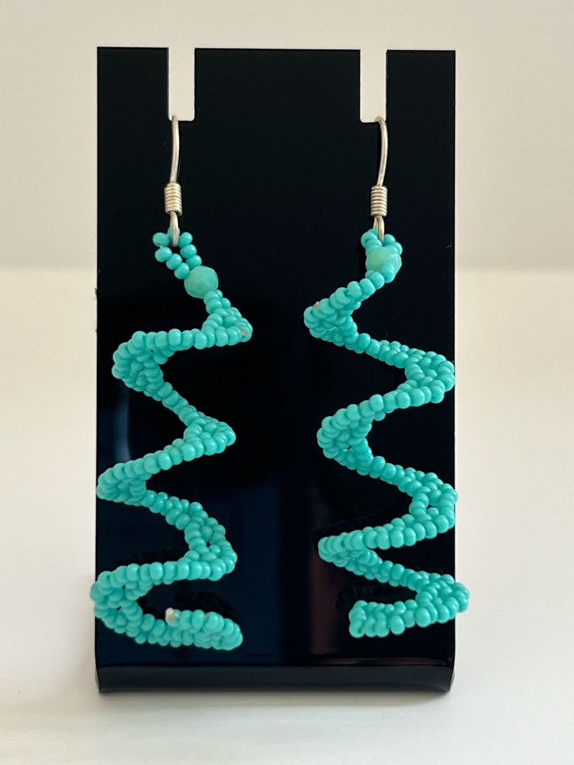 Bead Earring's - Teal