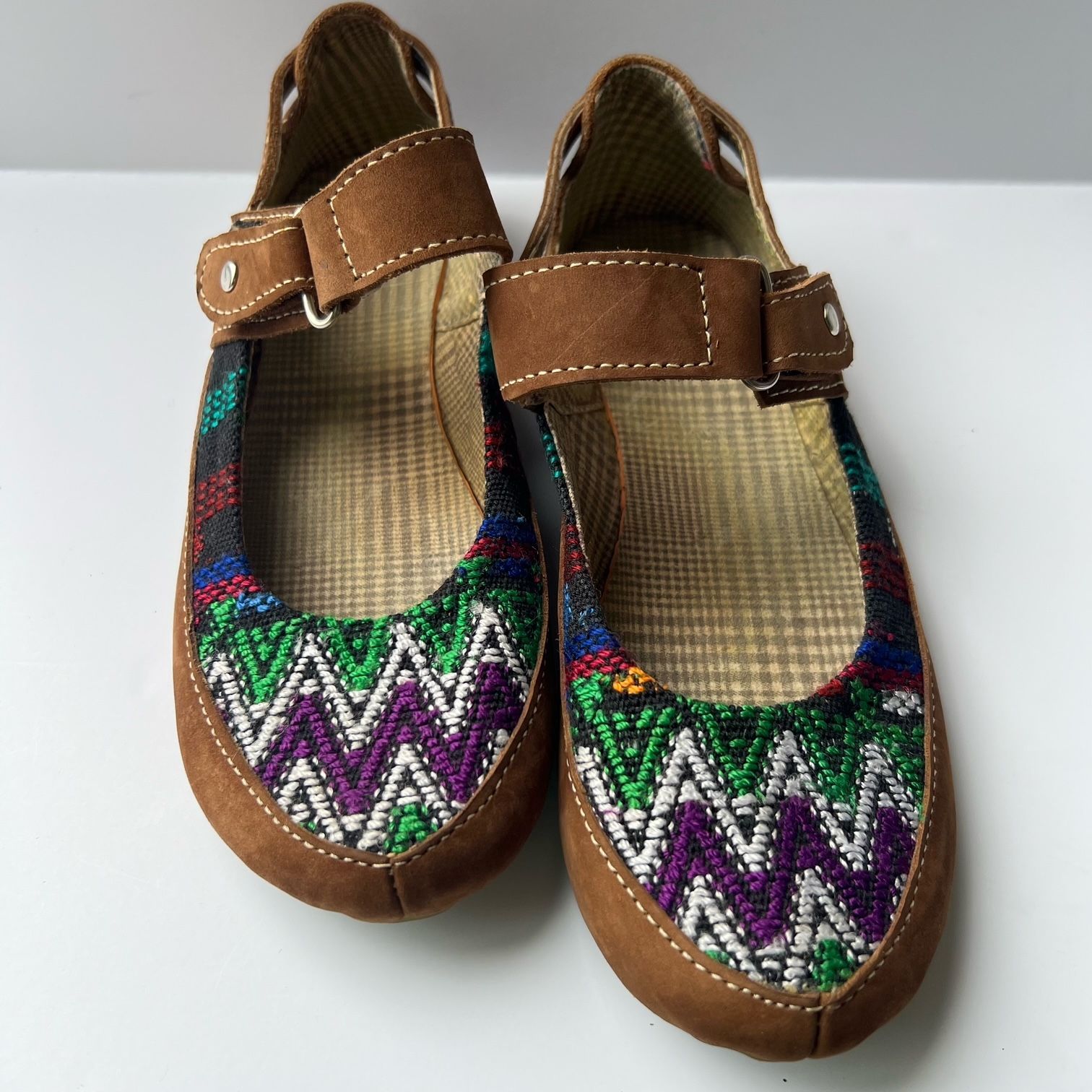 Huipil Mary Jane Flats