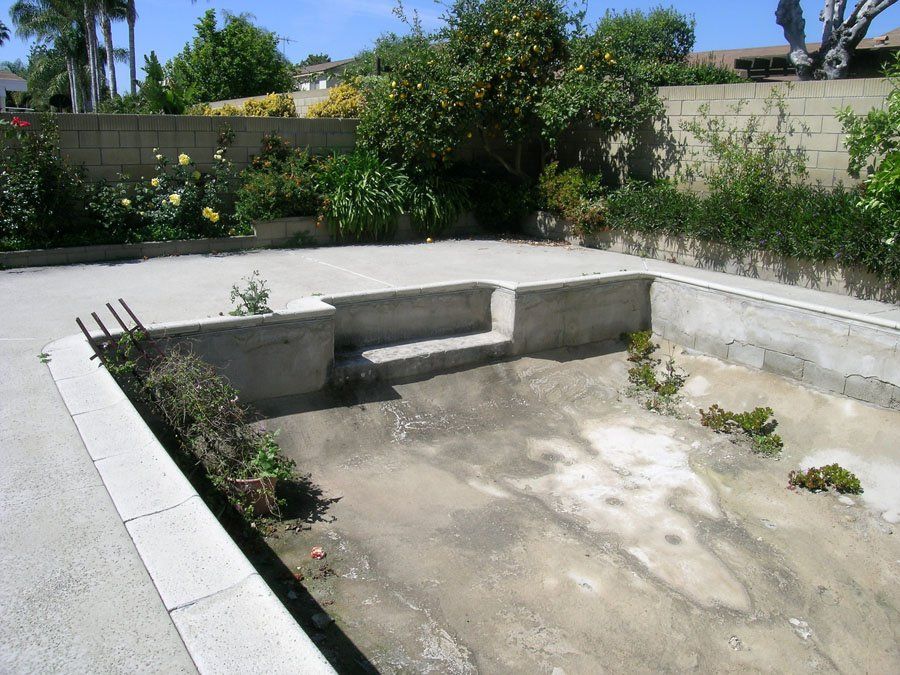 Plant On The Pool — Mira Loma, CA — Sneve Bobcat Service