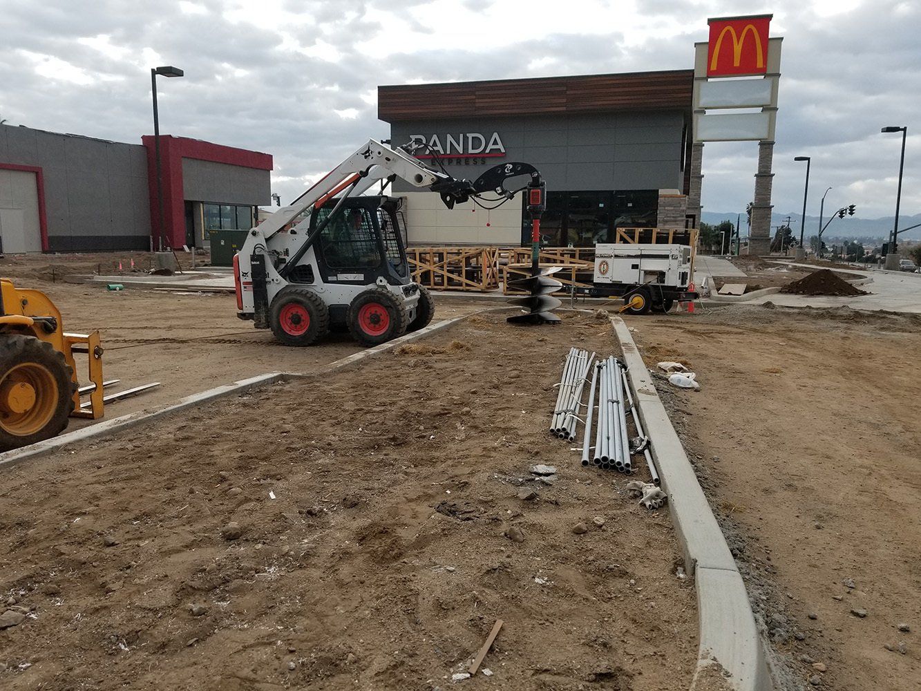 Earth Auger — Mira Loma, CA — Sneve Bobcat Service