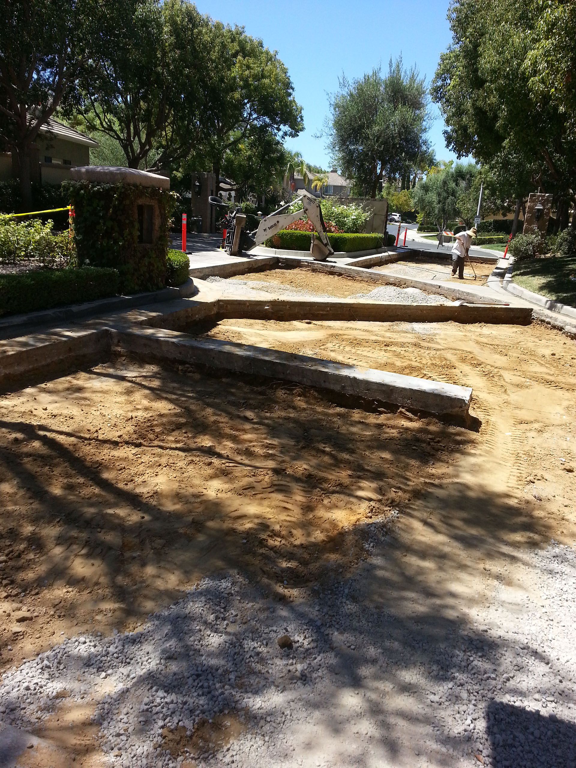 Asphalt Demolishing — Mira Loma, CA — Sneve Bobcat Service