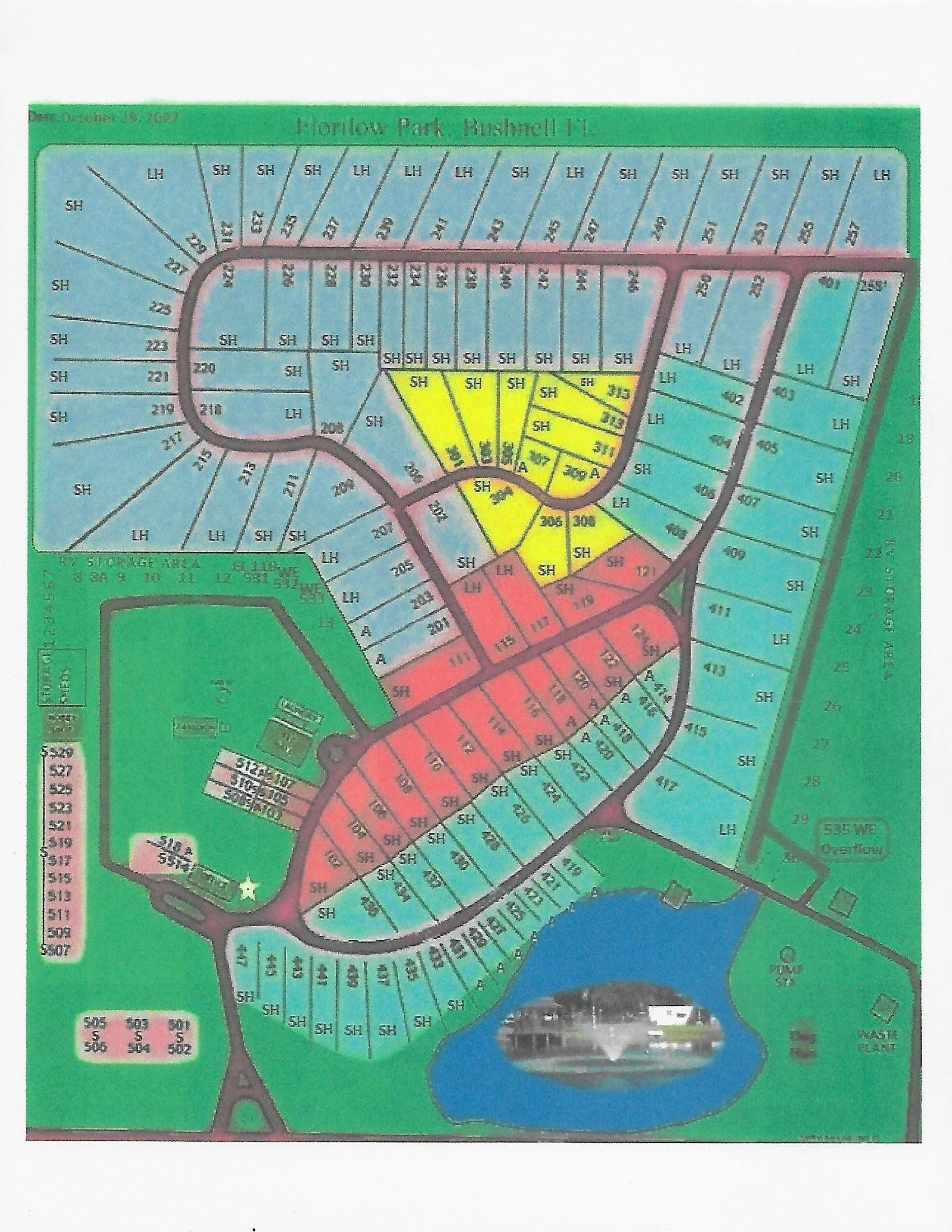 Florilow lot map