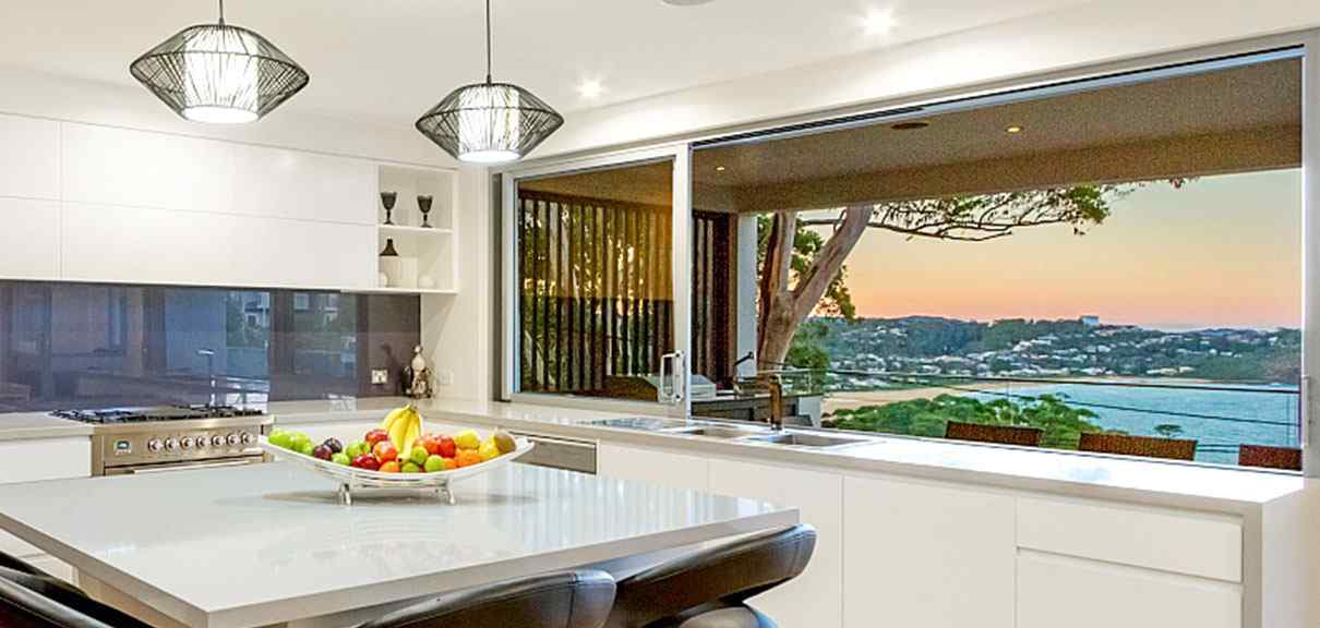 Kitchen With Large Window — Painting Services in Central Coast, NSW