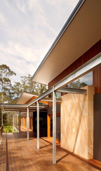 Home With Wood Wall — Painting Services in Central Coast, NSW