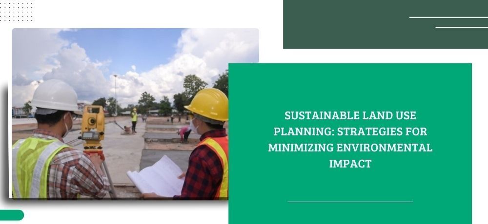 Strategie for minimizing environmental impact banner