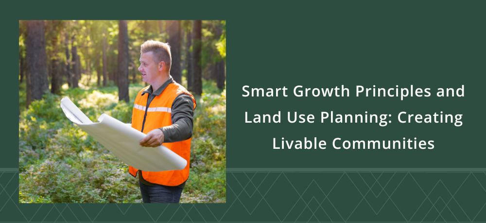 Smart growth principles and land use planning banner