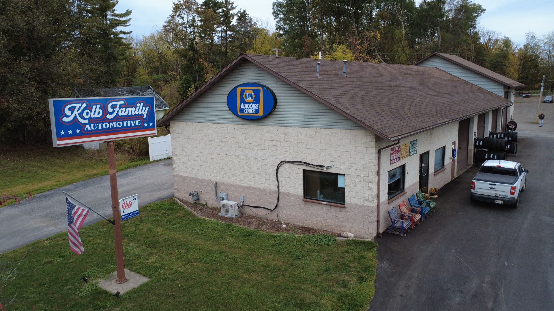Top View Photo of Auto Shop | Kolb Family Automotive