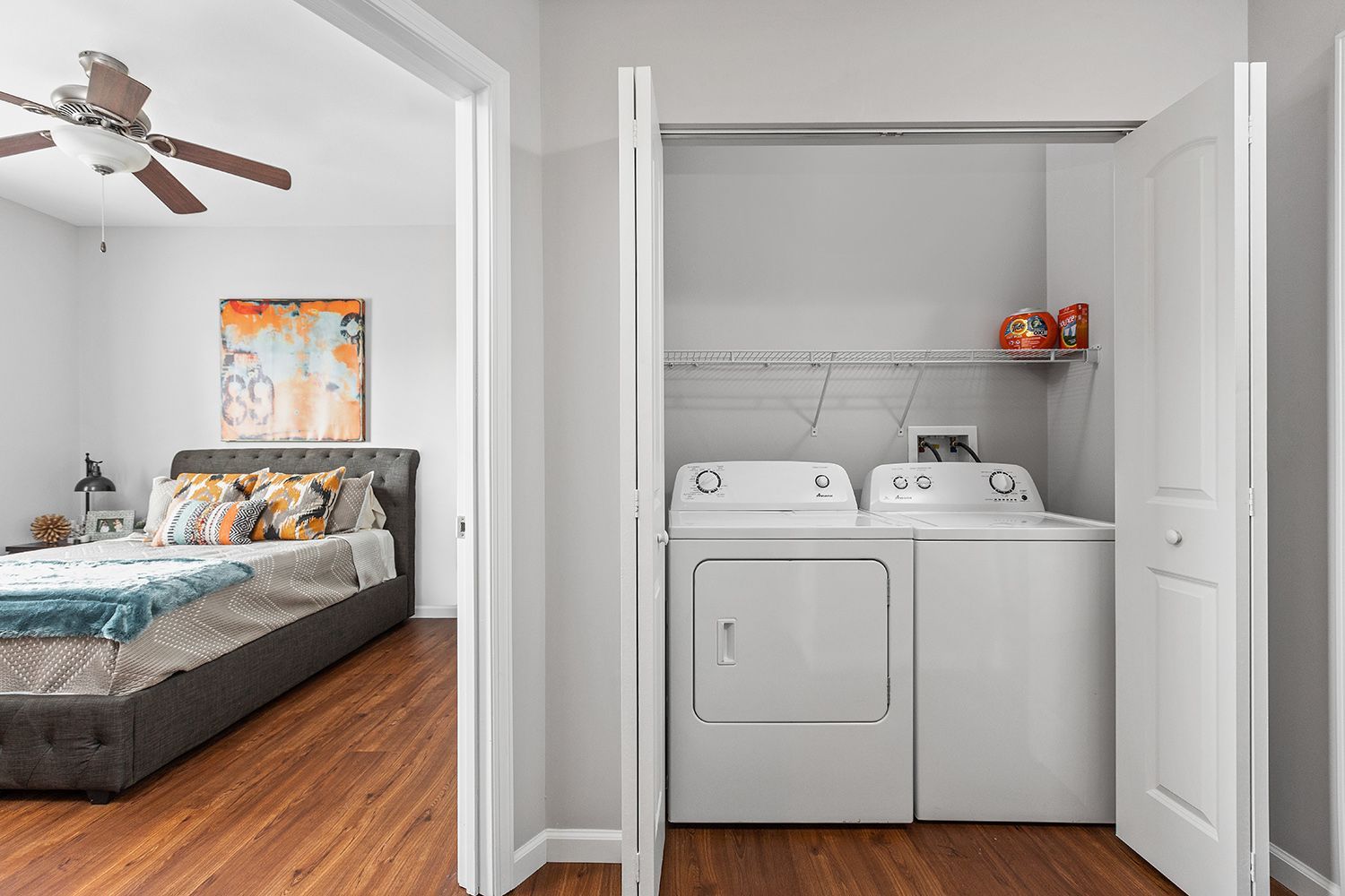 Full-Size Washer and Dryer in Each Apartment