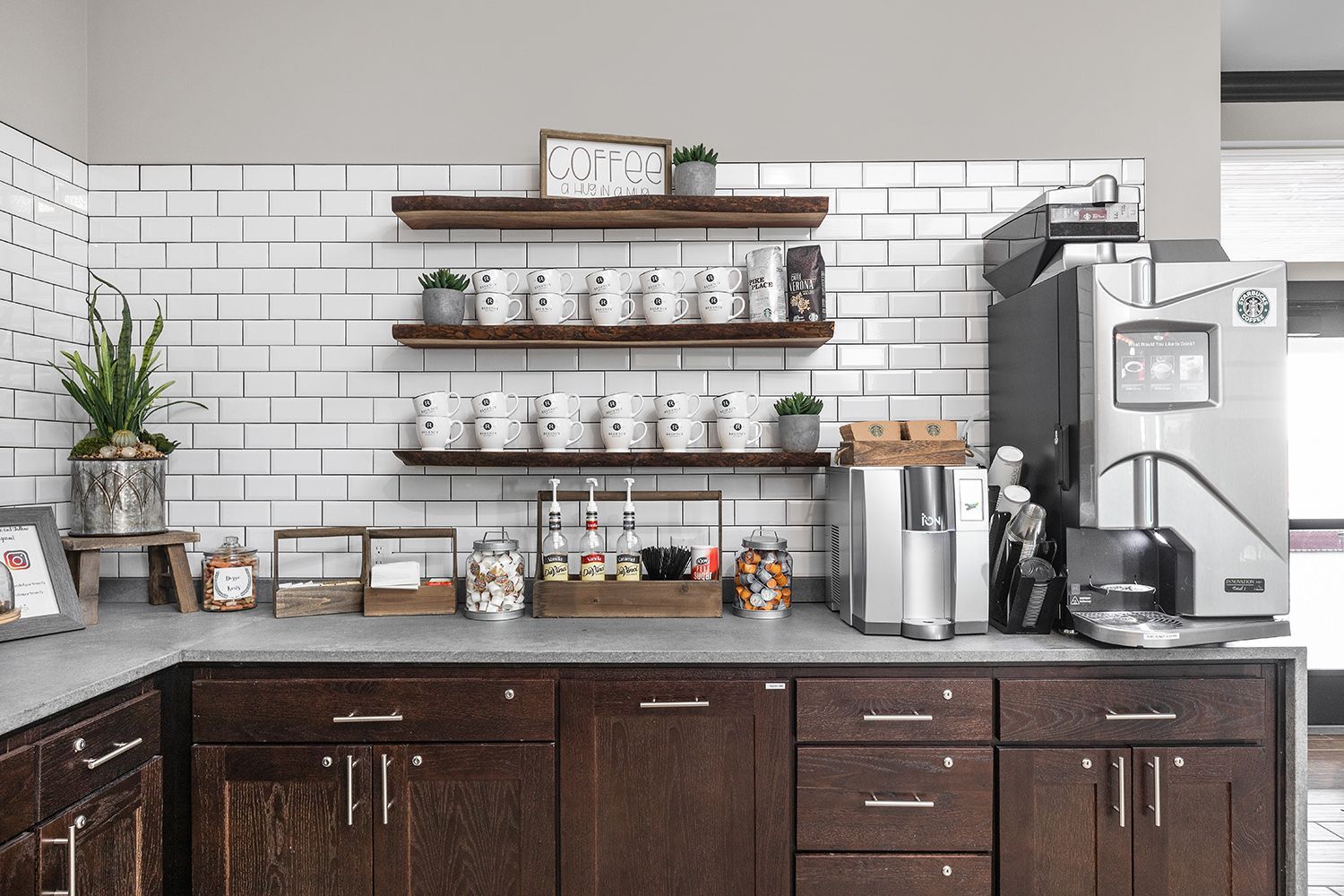 Coffee Bar with Starbucks Coffee