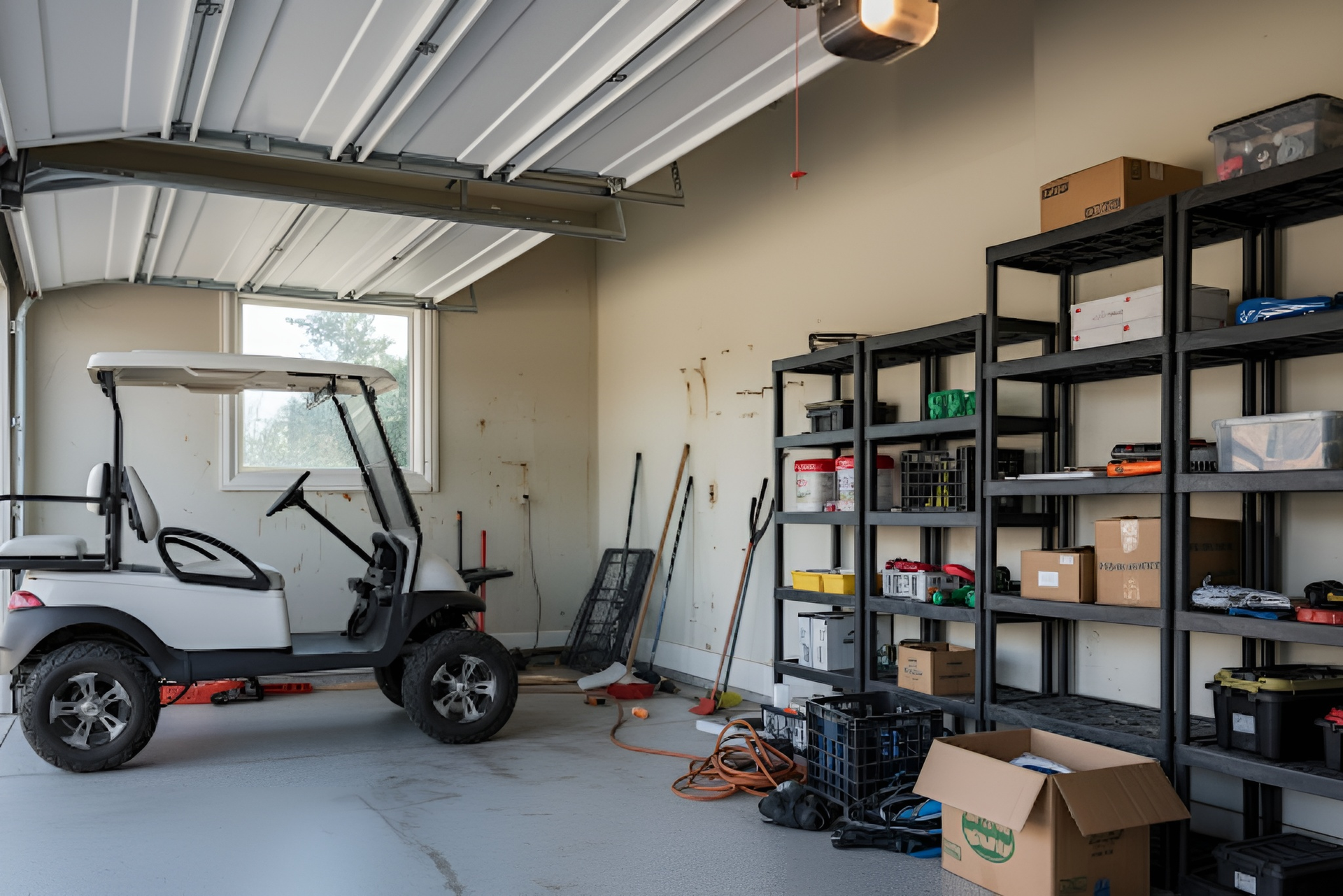 Before Garage Cabinet