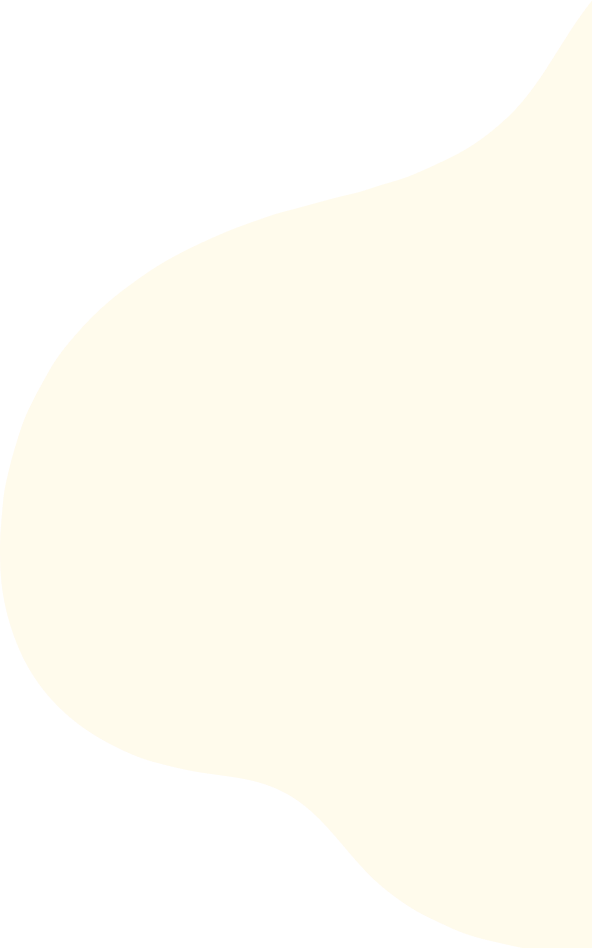 Light yellow, abstract, flowing shape.