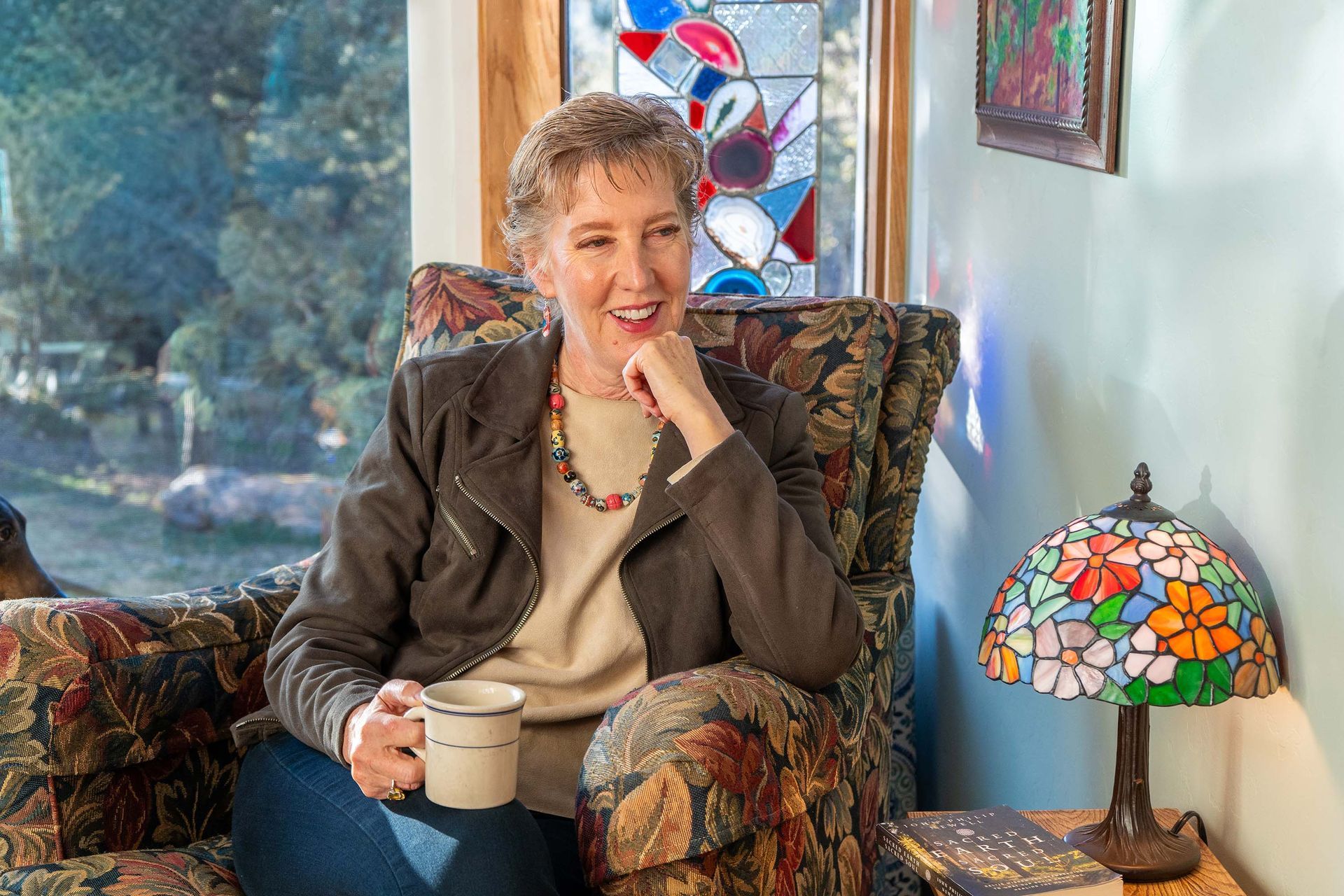 Veteran receiving therapy 