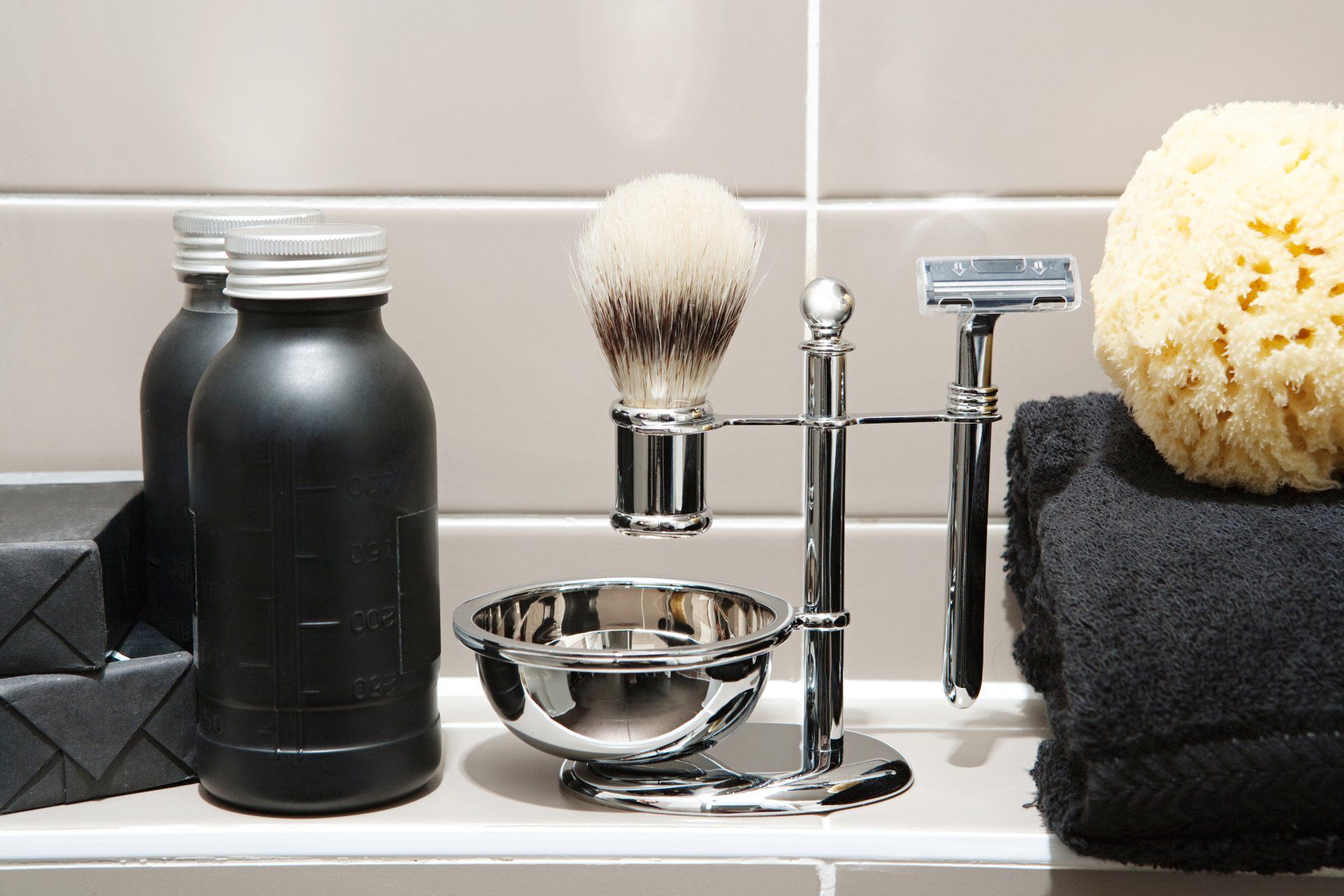 Male grooming creams