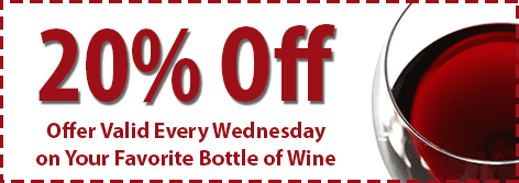 20% Off - Offer Valid Every Wednesday on Your Favo