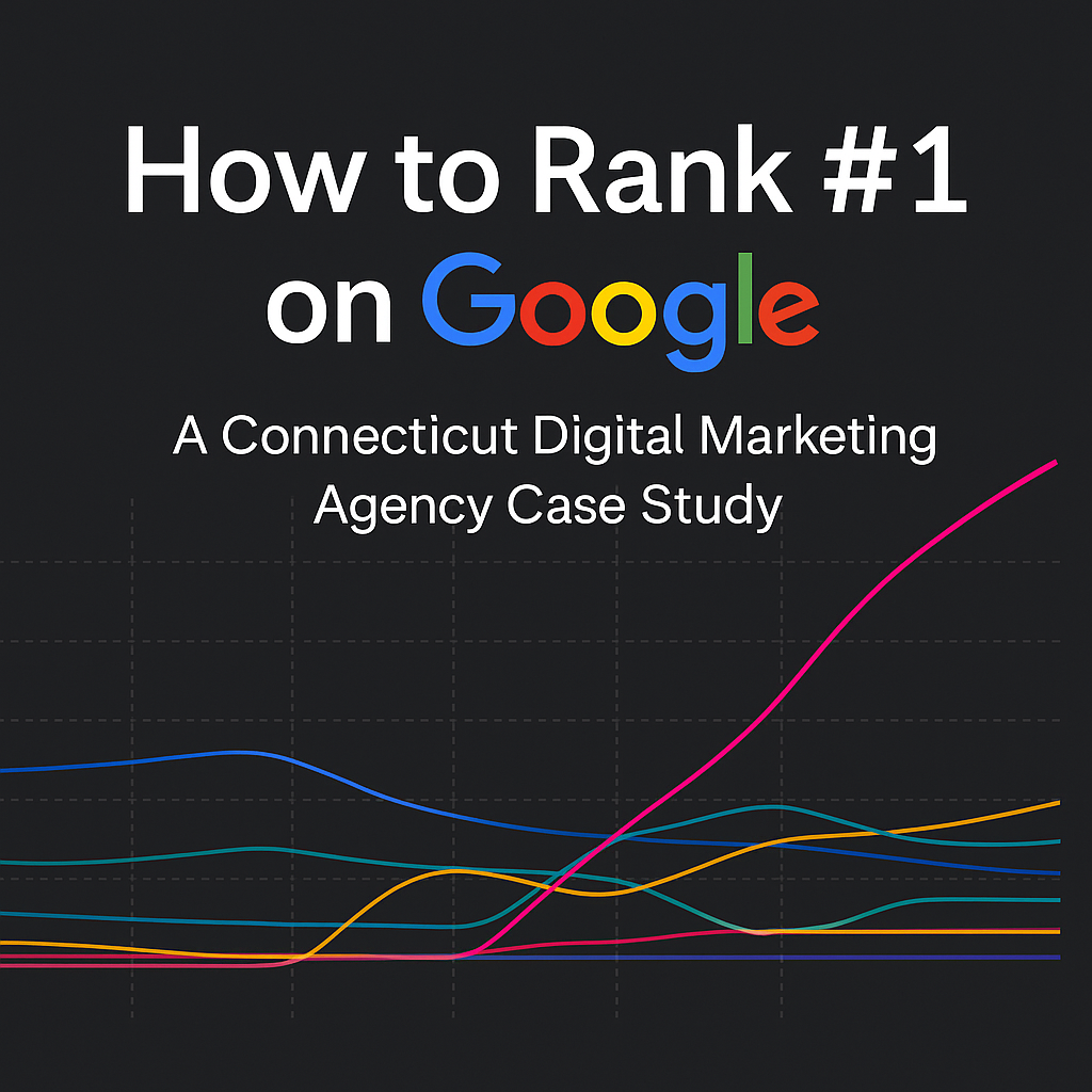 Title: How to Rank #1 on Google. Case study using graph lines.
