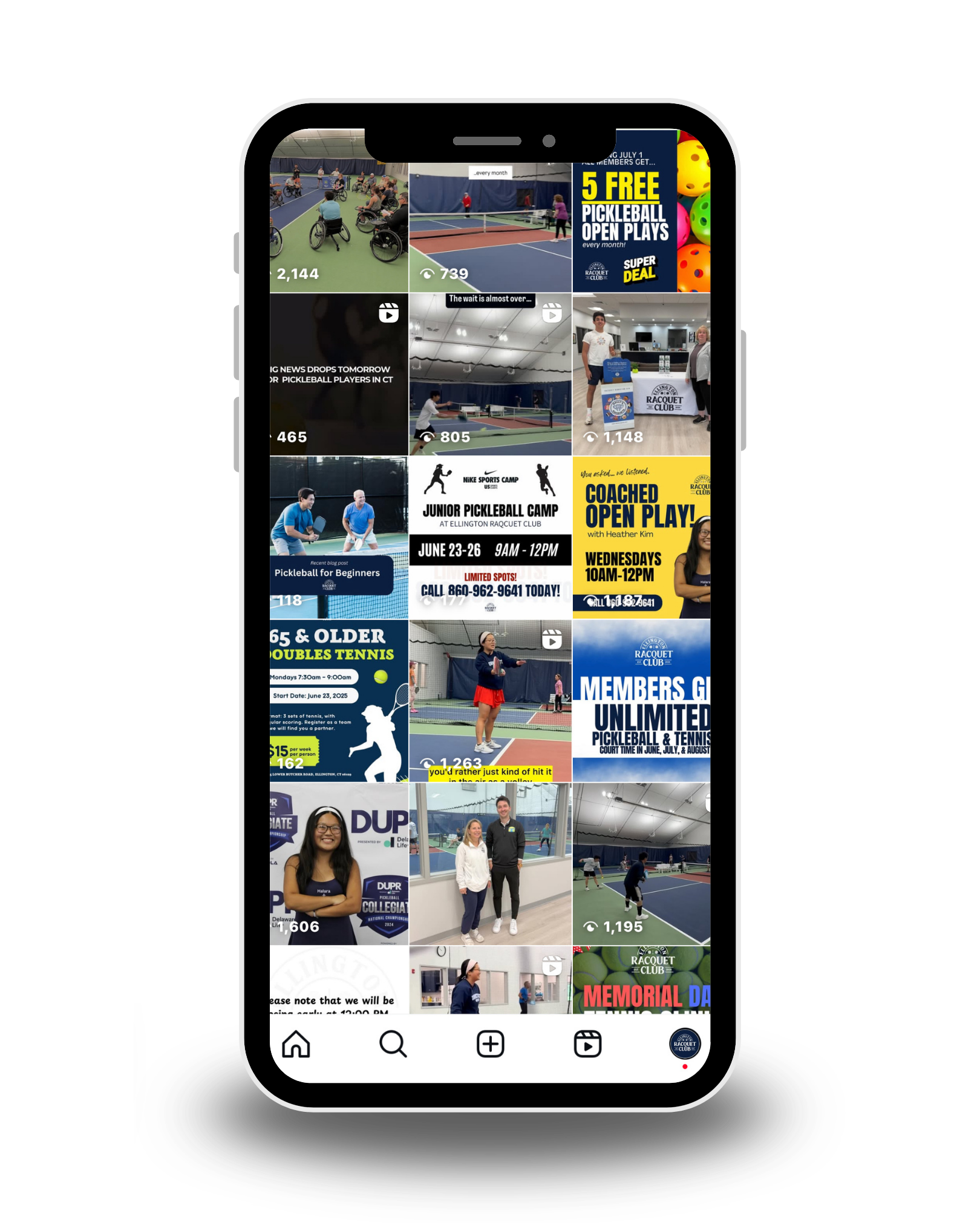 ERC Social media strategy feed