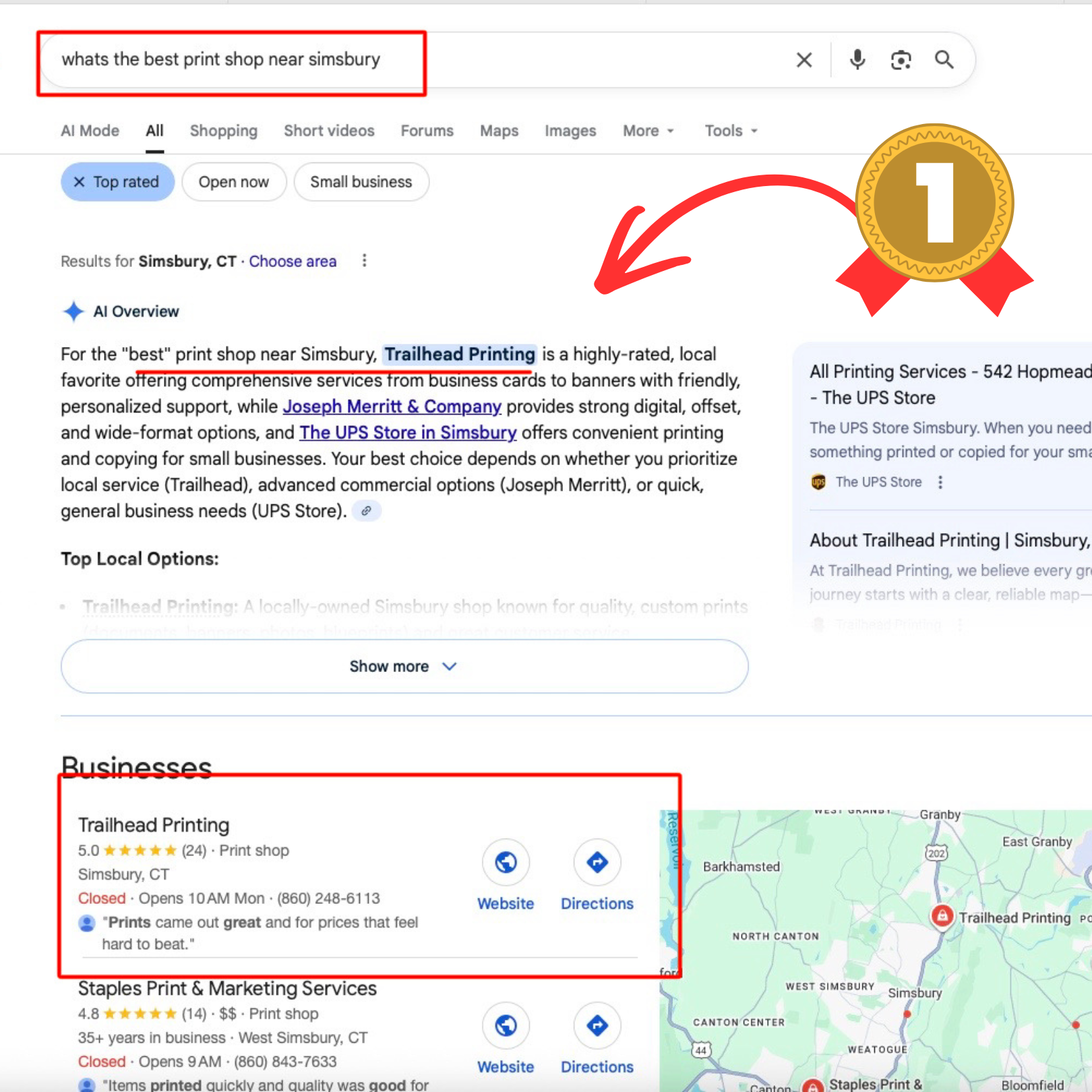 Google search results for 