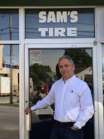 Jerry, the owner of Sam's Tire and Auto Repair in Saratoga Springs, NY