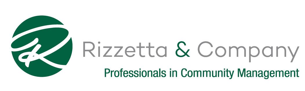 the logo for rizzetta & company professionals in community management
