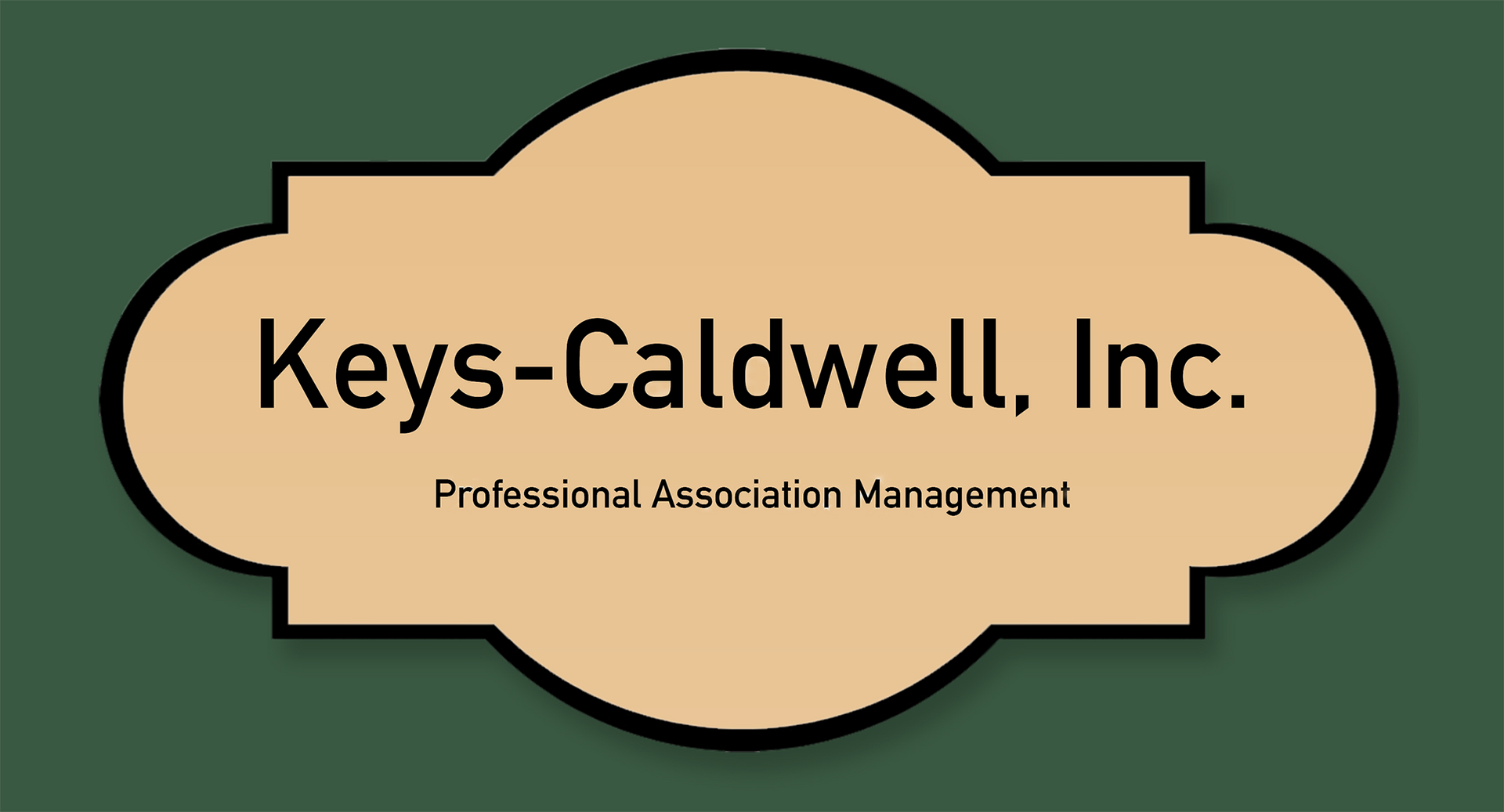 a logo for keys-caldwell inc. professional association management