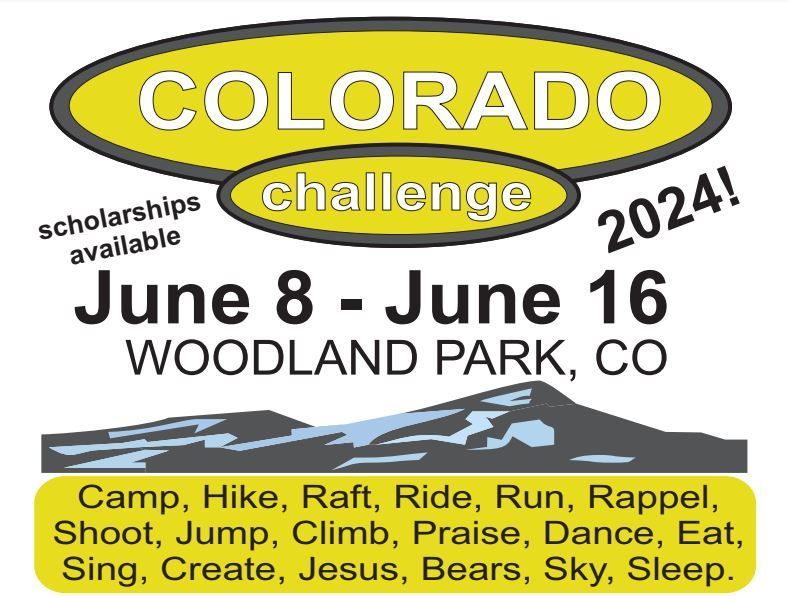 A logo for the colorado challenge which takes place on june 8 - june 16.