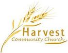 The logo for the harvest community church is a wheat ear.
