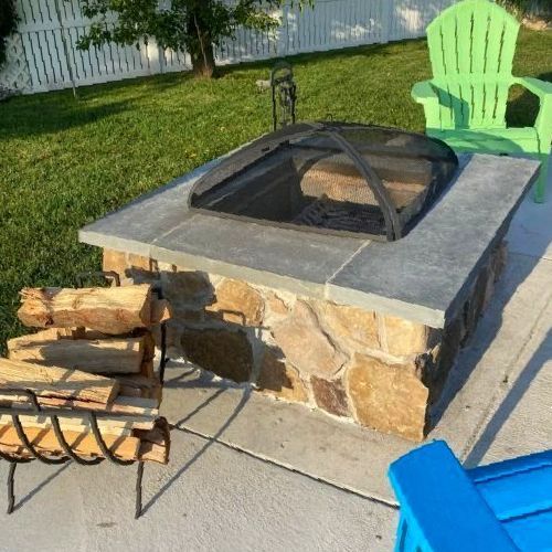 Fire Pit — Ocean City, NJ — Padula Masonry