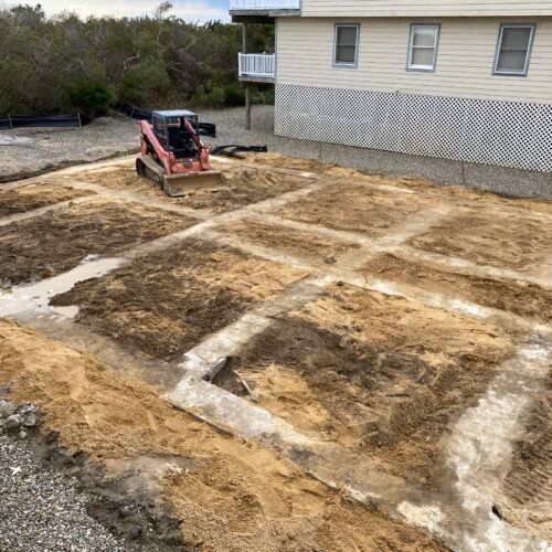 Dirt In Front Of A House — Ocean City, NJ — Padula Masonry