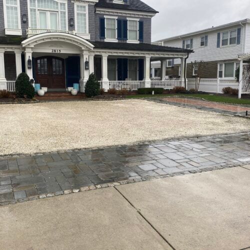 Large House With A Large Driveway — Ocean City, NJ — Padula Masonry