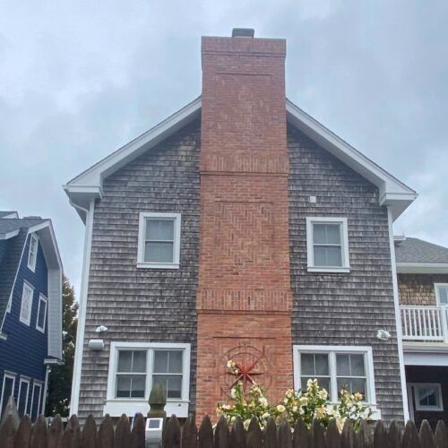 Chimney Is On The Side Of A House — Ocean City, NJ — Padula Masonry