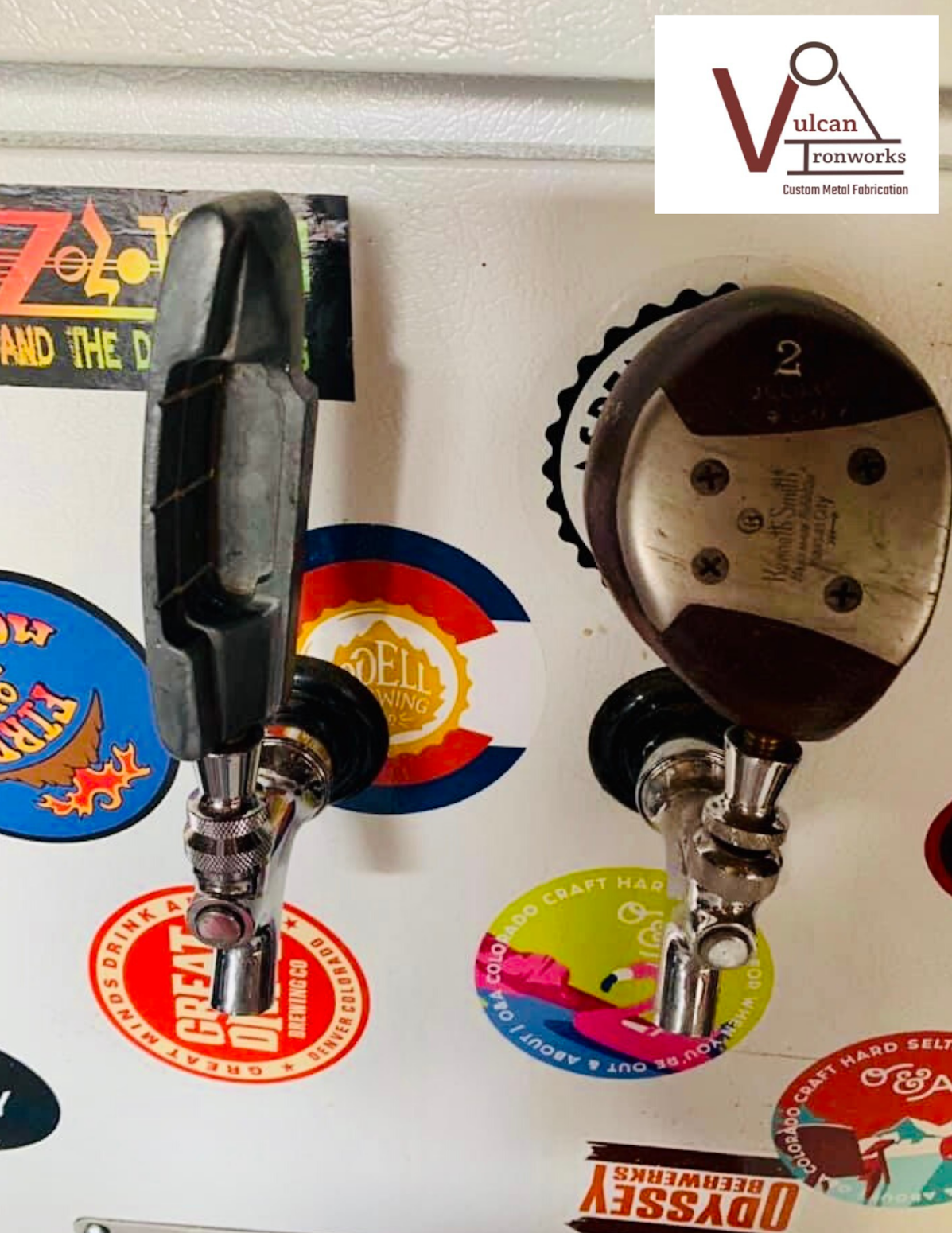 A tap with the word great on it