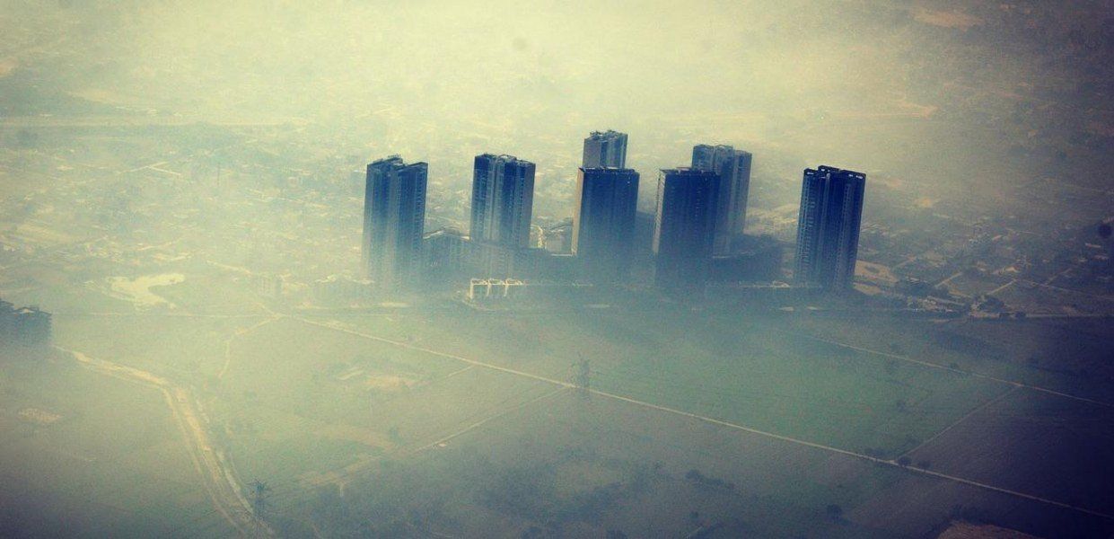 Calentamiento global contaminación de las ciudades