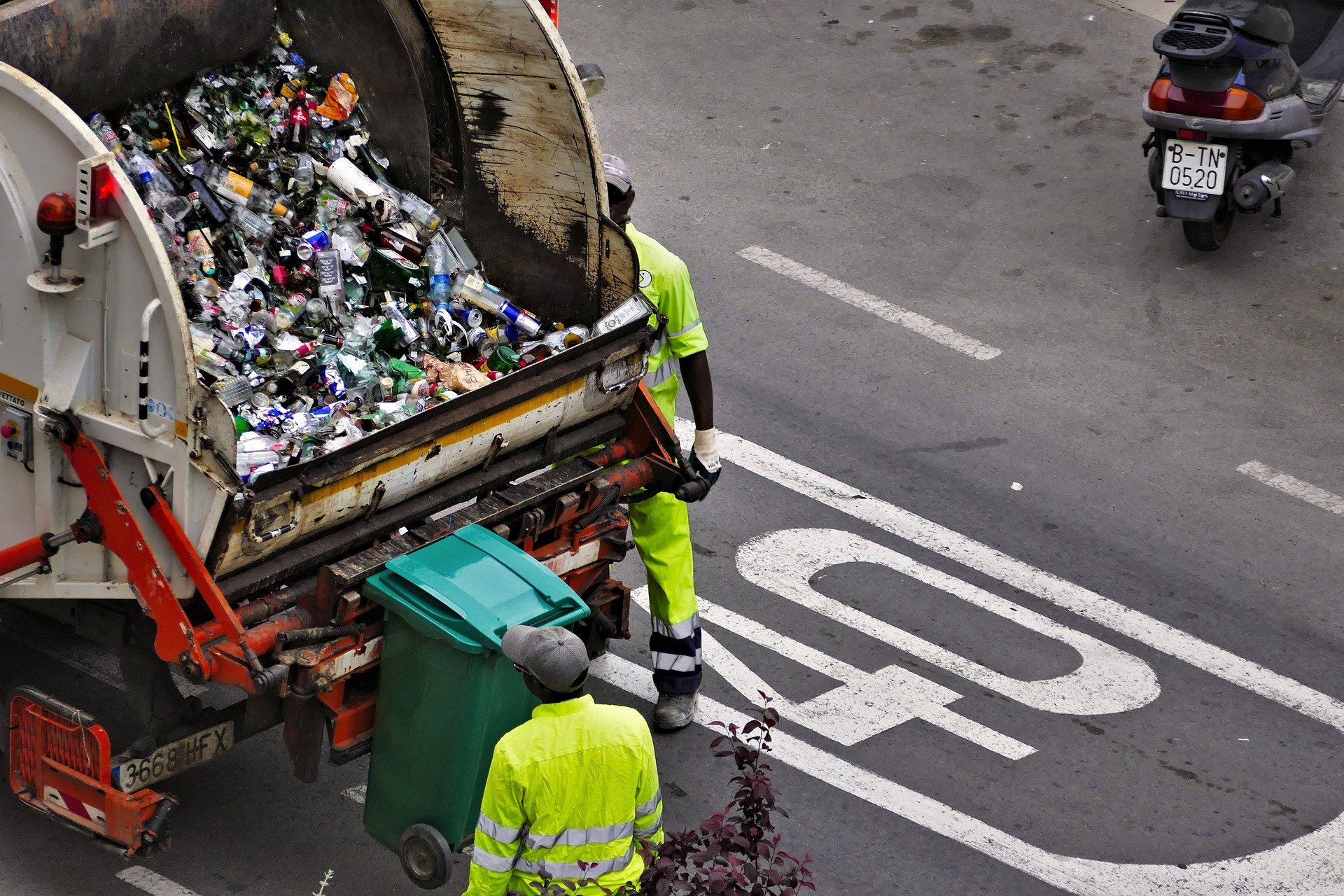 Recolección de basura en Monterrey