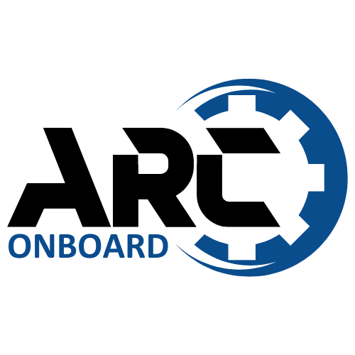ARC Onboard logo: Black letters 