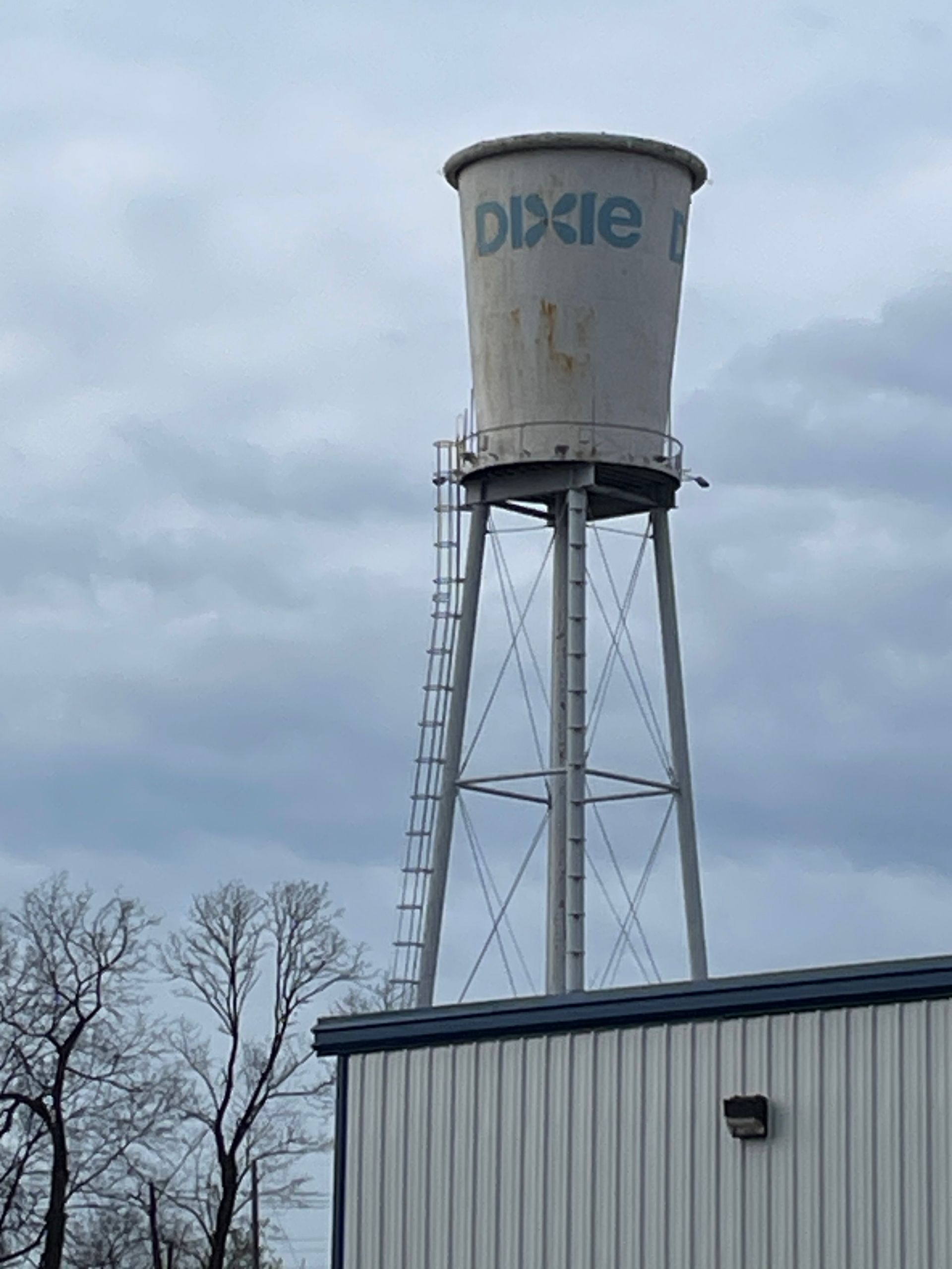 Water tower with 
