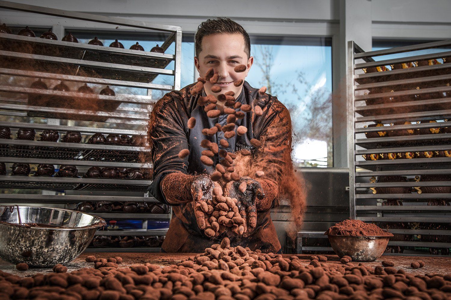 Chocolate and pastry chef Guillaume Bichet