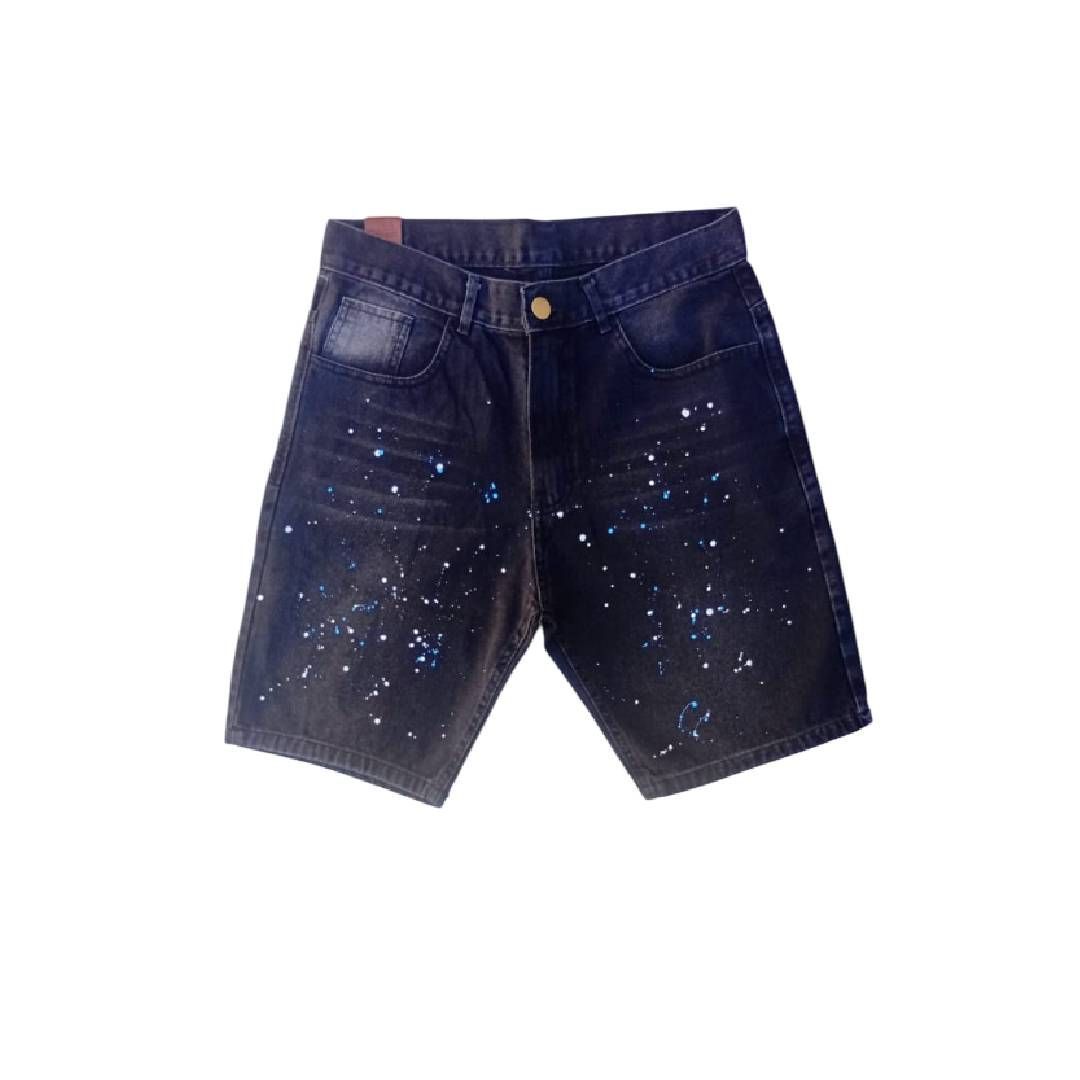 Bermuda Jeans Pinta Hombre