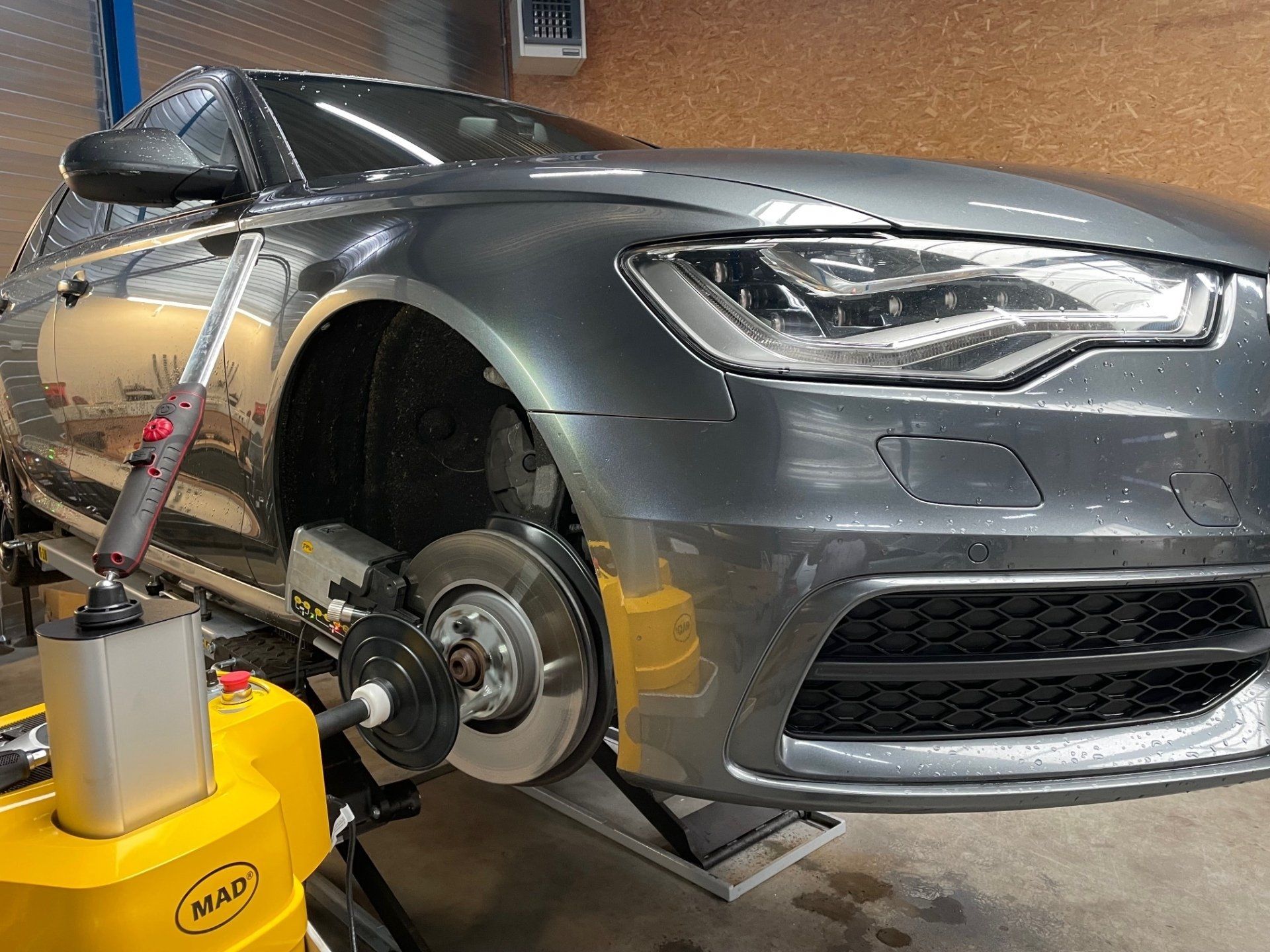 Kromme remschijven Audi A6