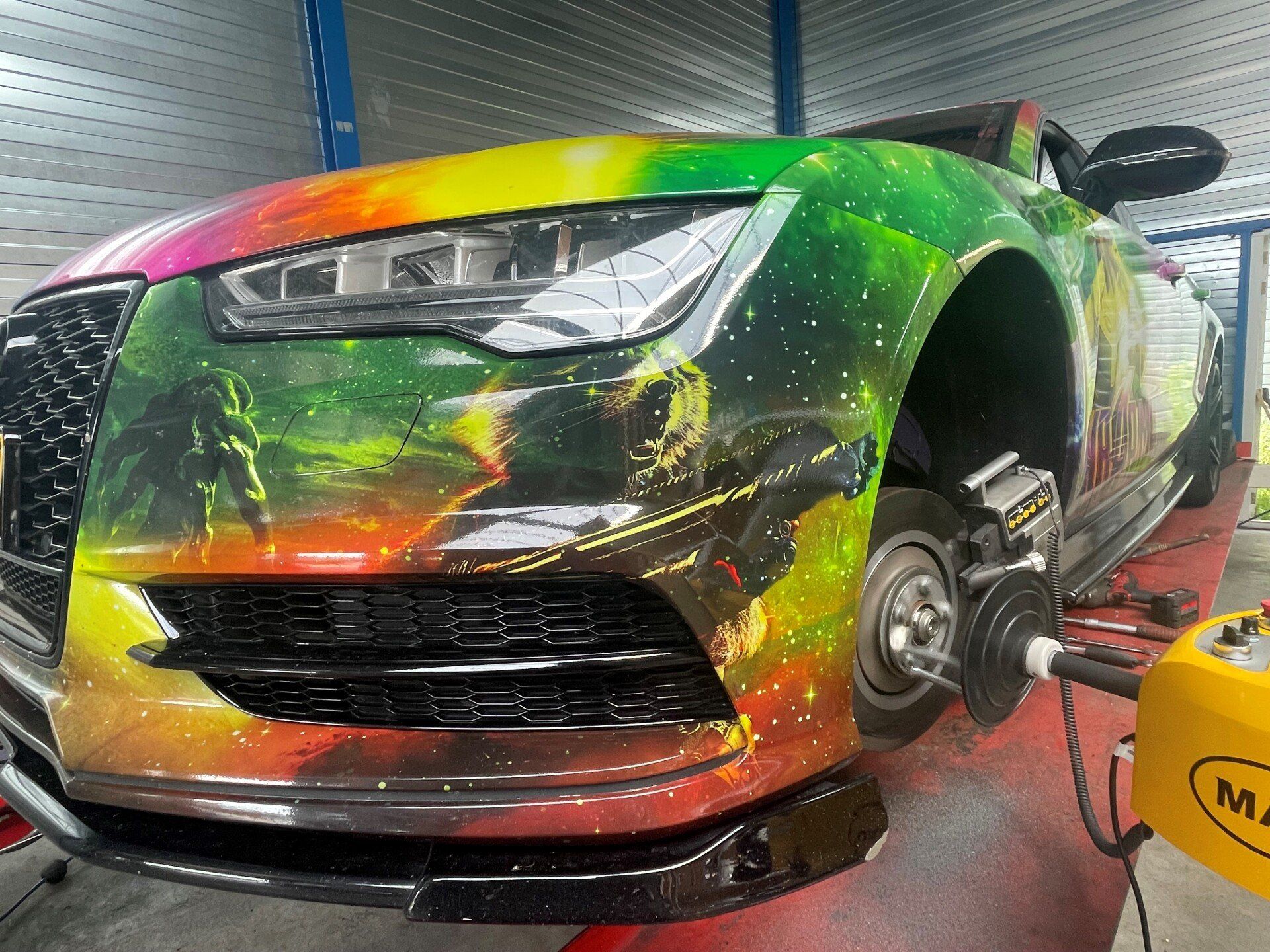 Kromme remschijven Audi A7