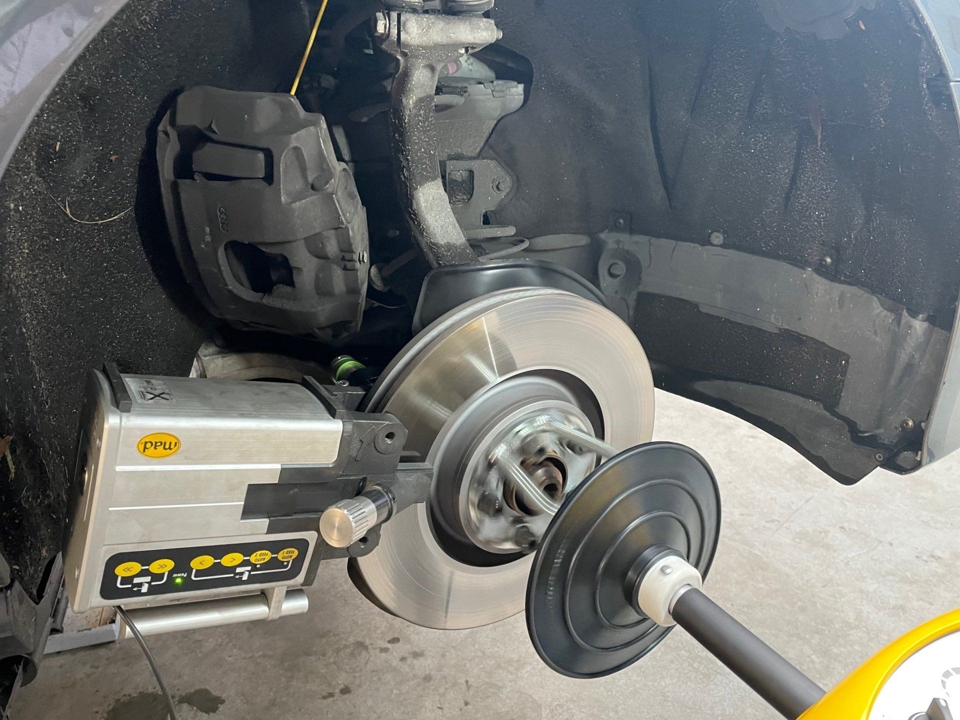 Remschijven afdraaien Audi A6