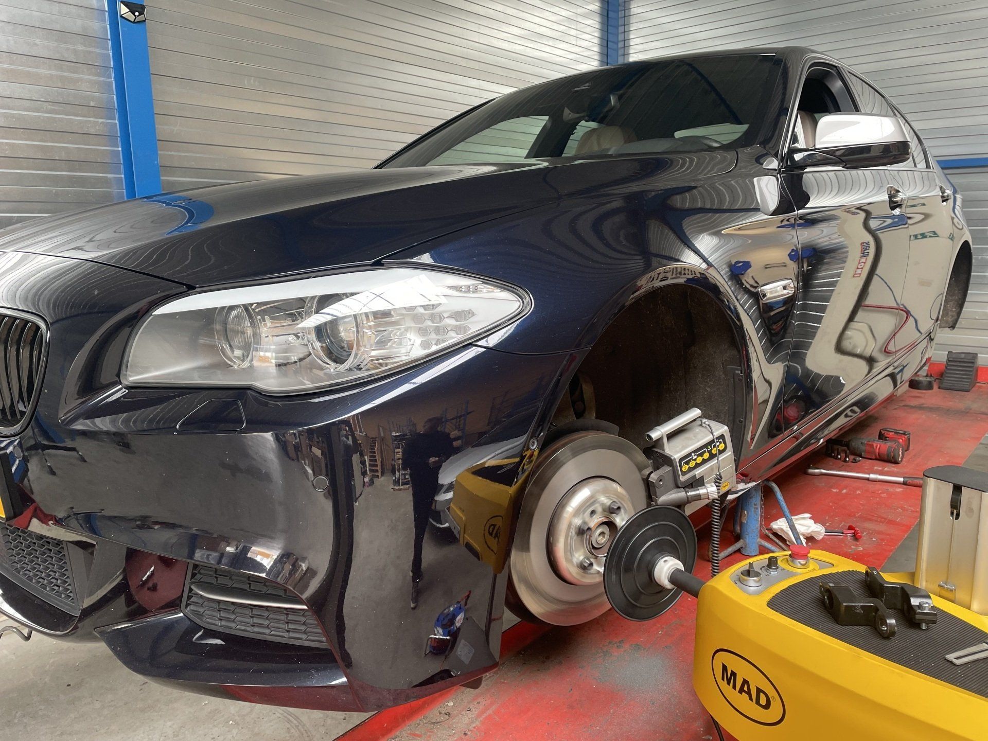 Kromme remschijven BMW 550D F10